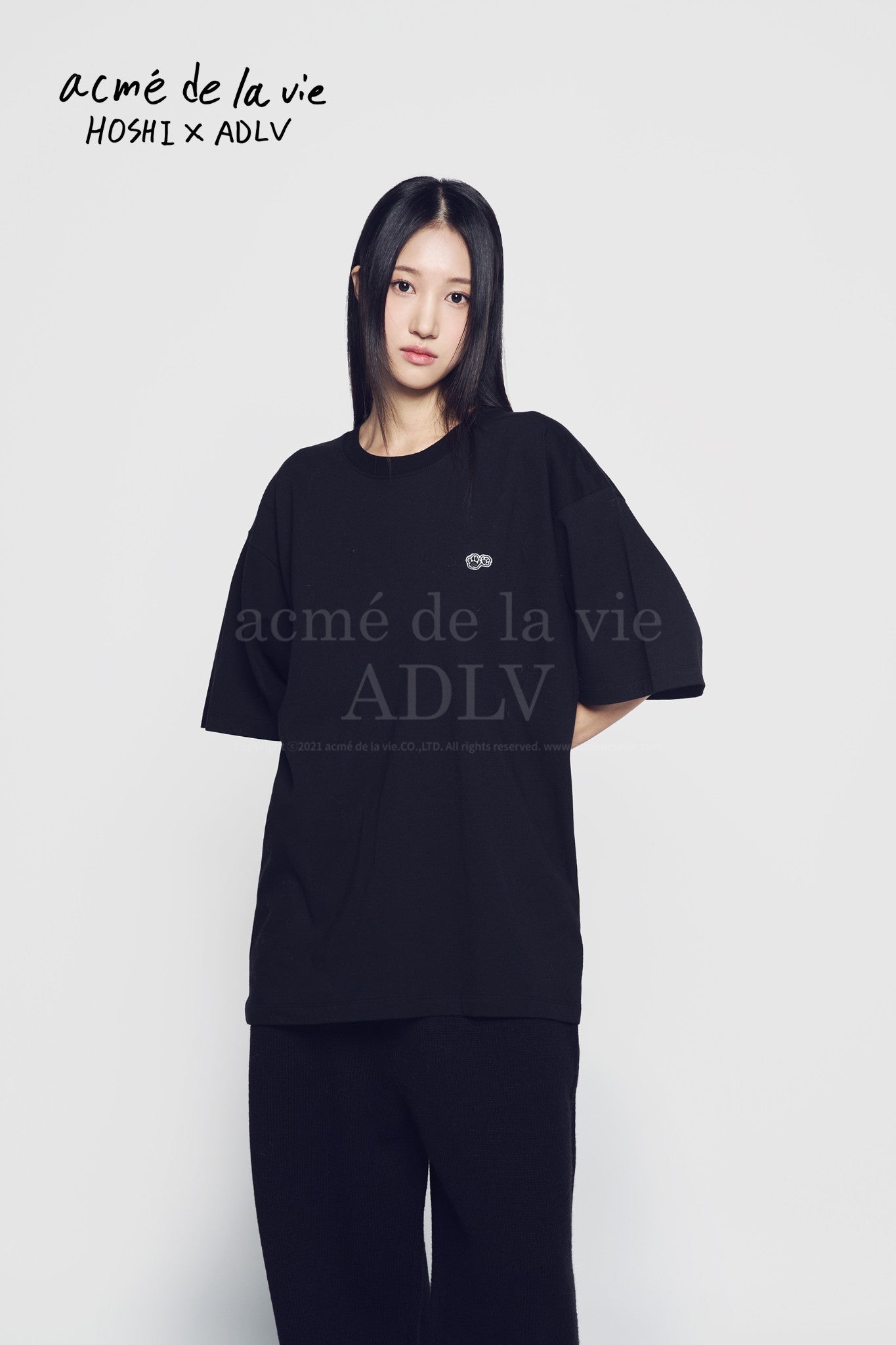 [SEVENTEEN] HOSHI X ADLV WAPPEN SHORT SLEEVE T-SHIRT OFFICIAL MD