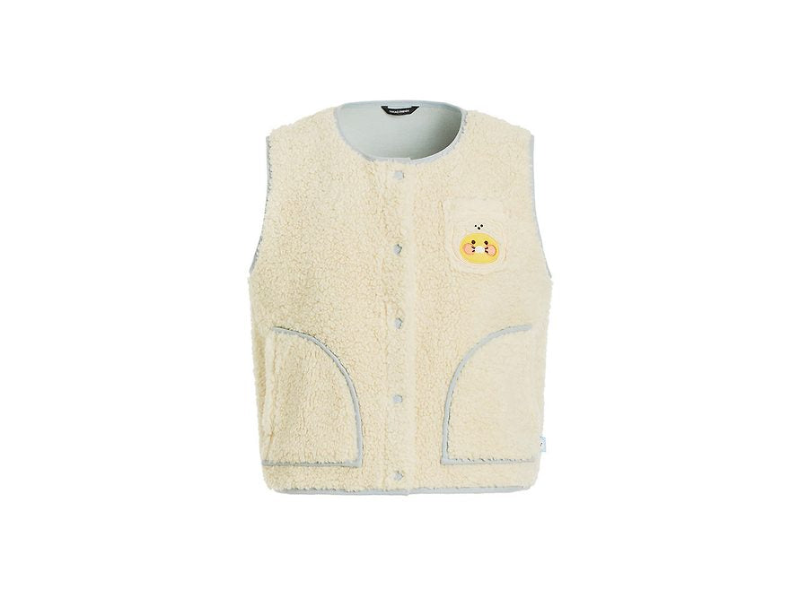 [KAKAO FRIENDS] Floofy Friends short wool vest OFFICIAL MD