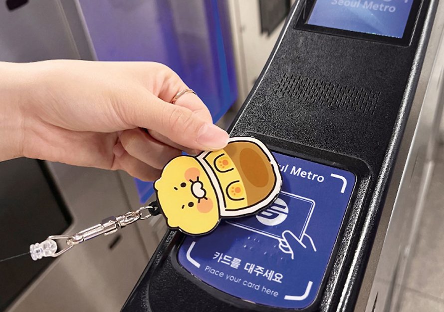 [KAKAO FRIENDS] Touch Payment/Transport Smart Keyring OFFICIAL MD