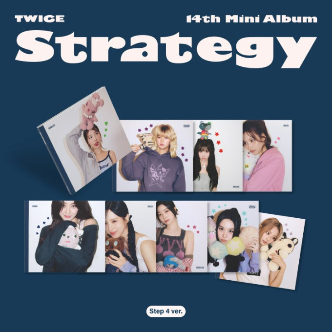 [TWICE] 14th mini album strategy (step 4 ver.) set