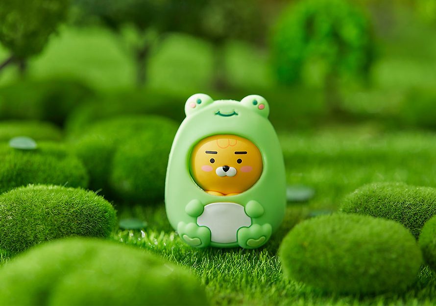 [KAKAO FRIENDS] Figure keyring Choonsik Little Ryan Little Apeach OFFICIAL MD