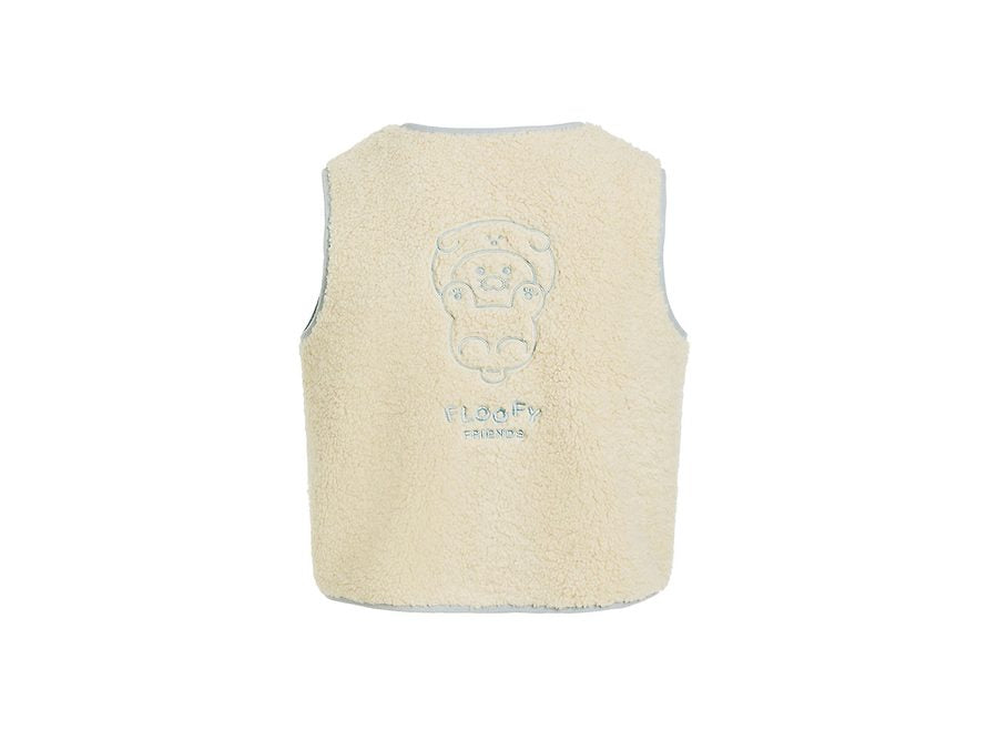 [KAKAO FRIENDS] Floofy Friends short wool vest OFFICIAL MD