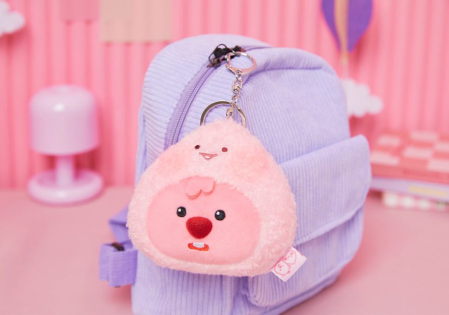 [KAKAO FRIENDS] Zanmang Loopy Keyring doll Apeach OFFICIAL MD