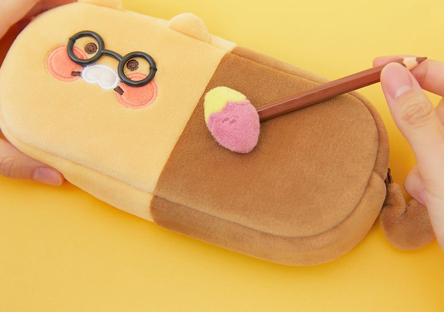 [KAKAO FRIENDS] Stuffed pencil case Choonsik OFFICIAL MD