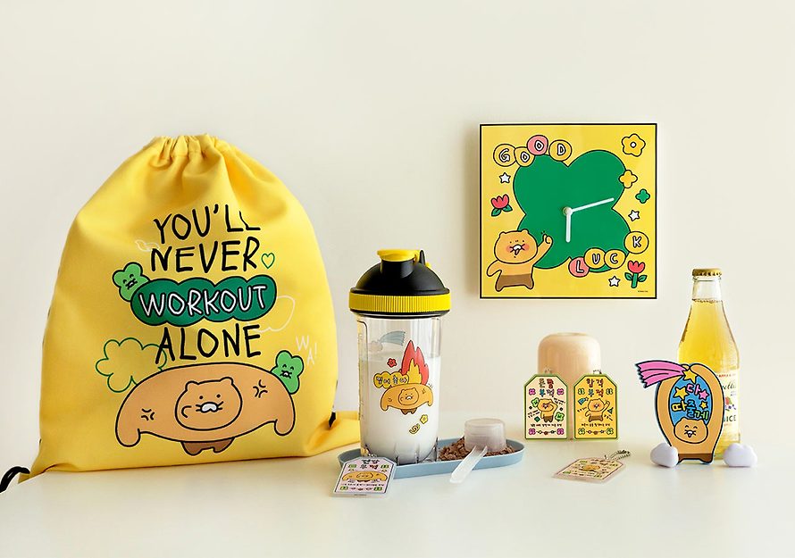 [KAKAO FRIENDS] Slopey Choonsik Shaker Bottle OFFICIAL MD