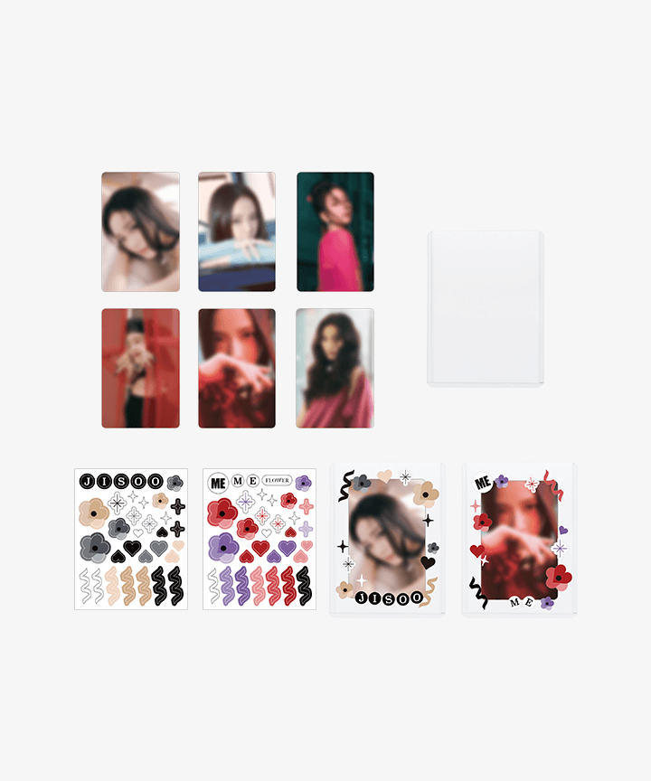 [BLACKPINK] JISOO PHOTO CARD DECO KIT
