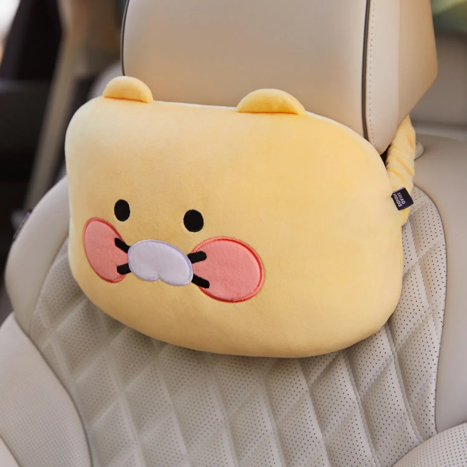 [KAKAO FRIENDS] choonsik plush car neck cushion