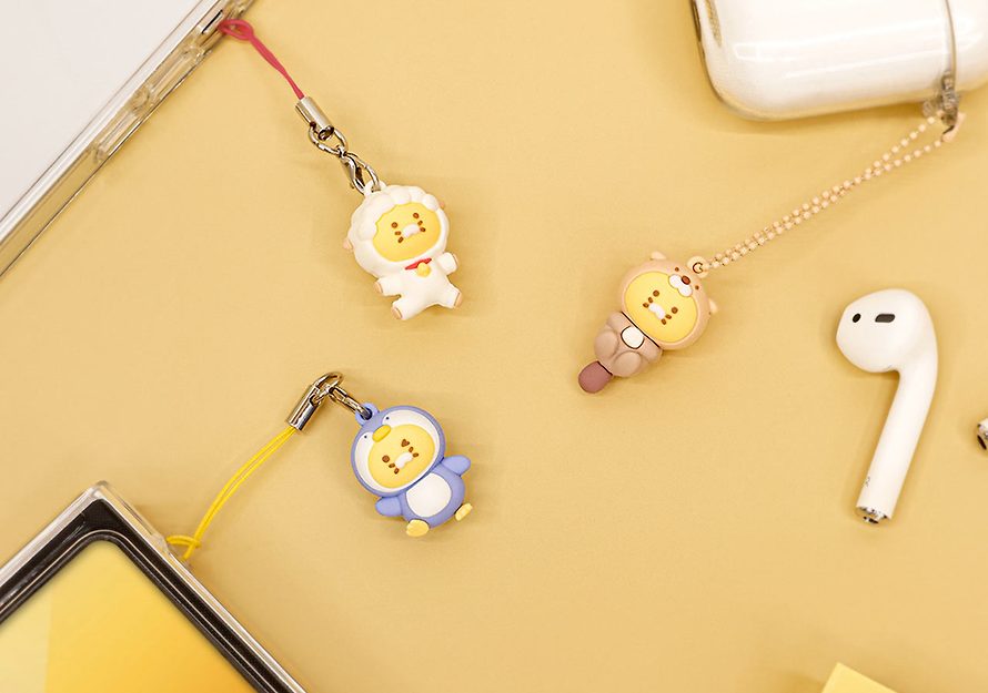 [KAKAO FRIENDS] choonsik figure phone keyring