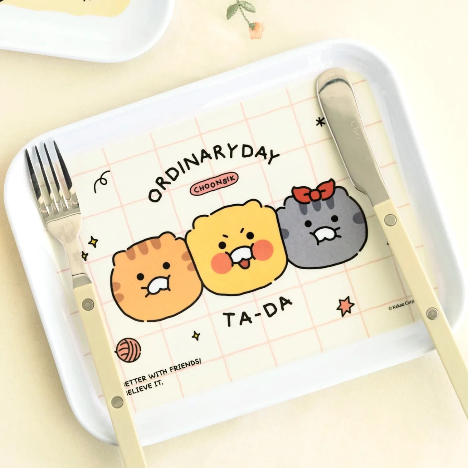 [KAKAO FRIENDS] choonsik ordinary tray