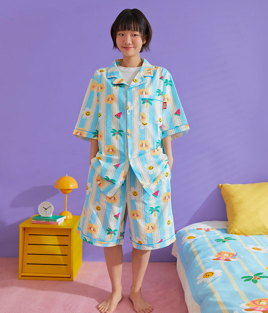 Wiggle Wiggle x Kakao Friends Cooling Pajama Set Men_ Chunsik Edition