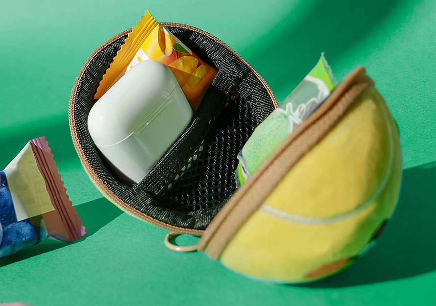 [KAKAO FRIENDS] face tennis ball pouch keyring