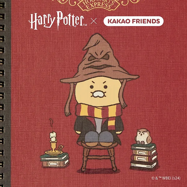 [KAKAO FRIENDS] harry potter x kakao friends spiral notebook