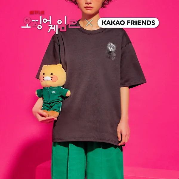 [KAKAO FRIENDS] netflix squid game x kakao friends t-shirt