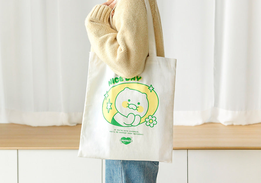 [KAKAO FRIENDS] say cheese simple eco bag