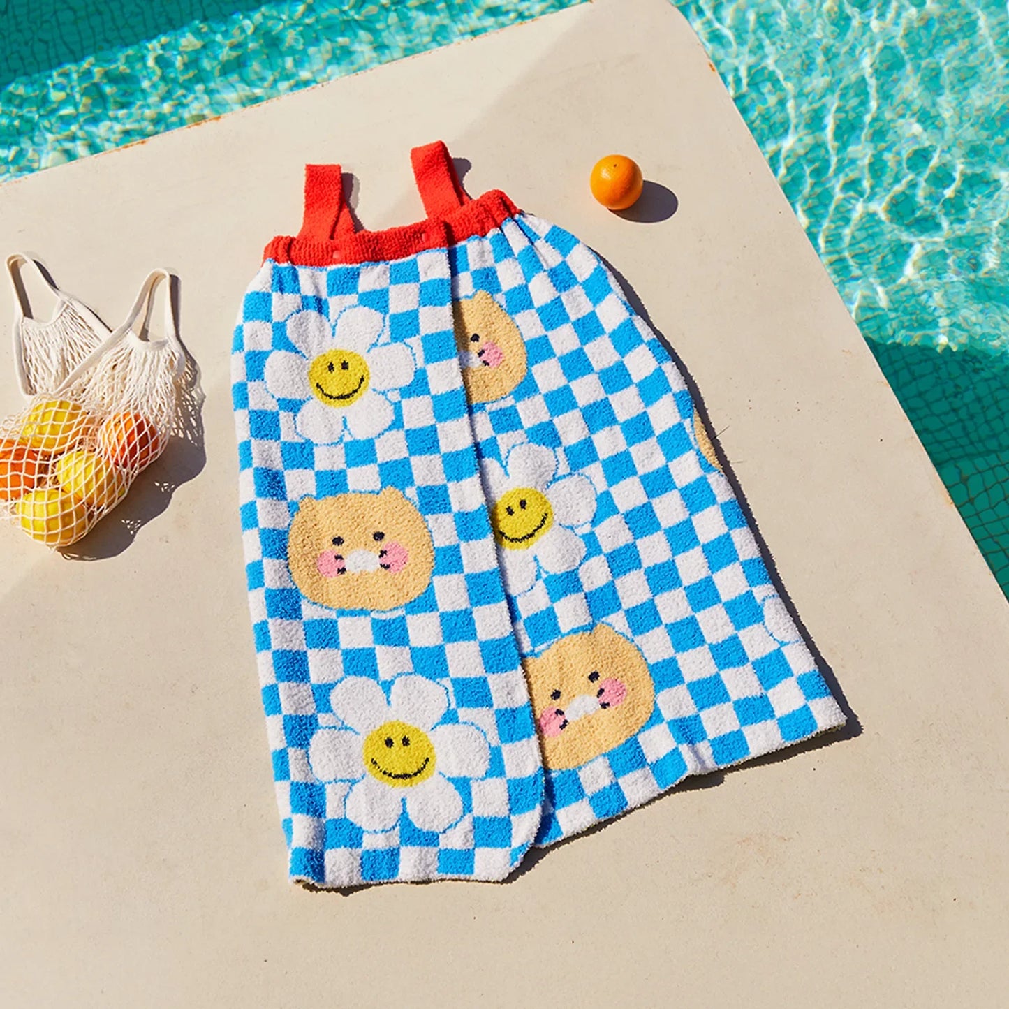 Wiggle Wiggle x Kakao Friends Bath Wrap Towel Chunsik Edition