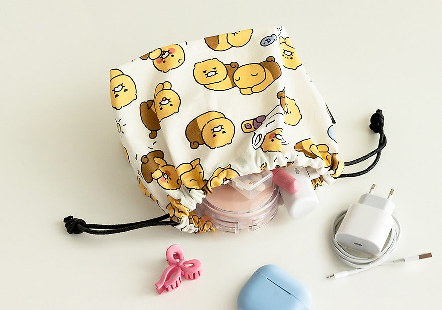 [KAKAO FRIENDS] choonsik ordinary pattern string pouch