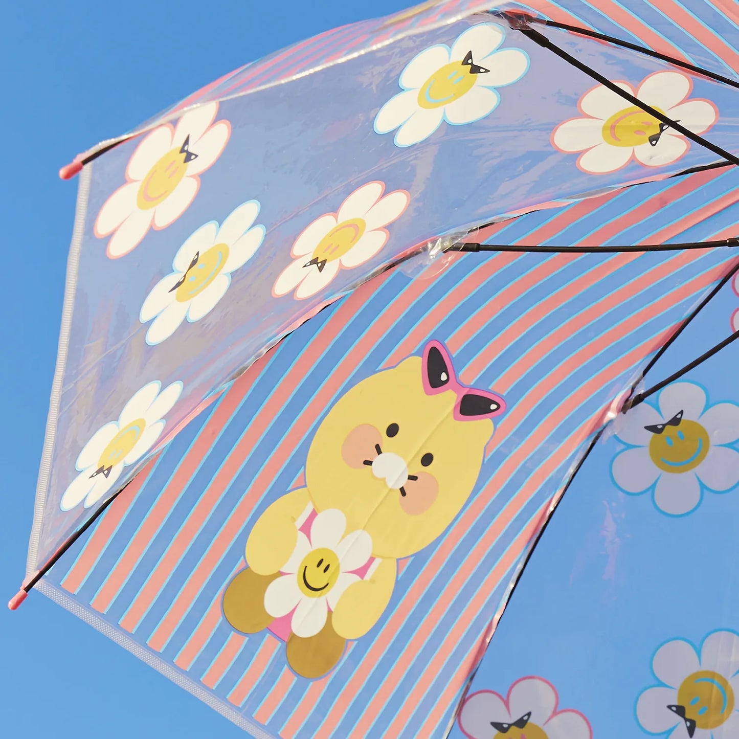 WiggleWiggle x Kakao Friends Transparent Umbrella Chunsik