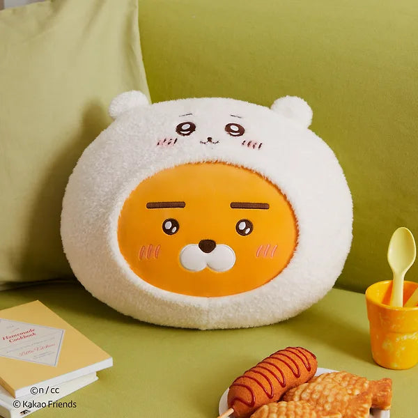 [KAKAO FRIENDS] Chiikawa X Kakao Friends Face Cushion