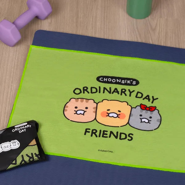 [KAKAO FRIENDS] choonsik yoga hand towel