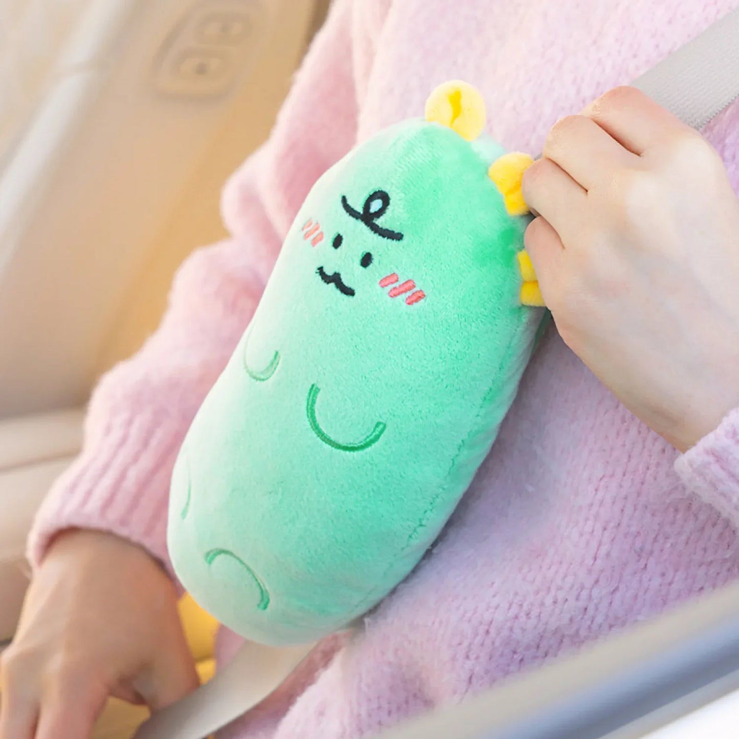 [KAKAO FRIENDS] car seat belt cover