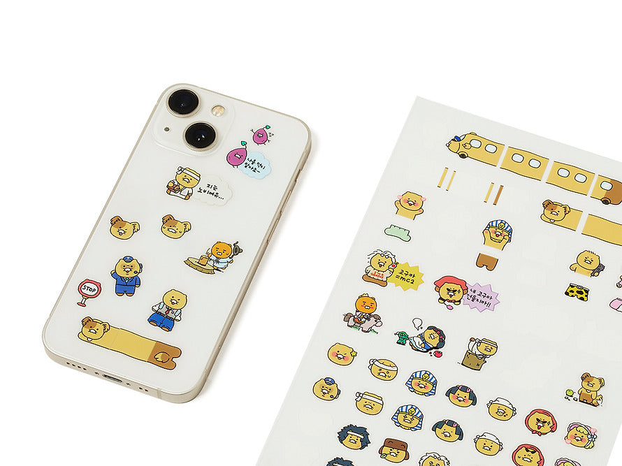 [KAKAO FRIENDS] choonsik verse transparent sticker