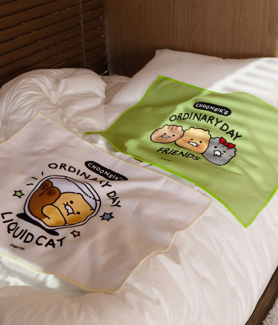 [KAKAO FRIENDS] choonsik yoga hand towel