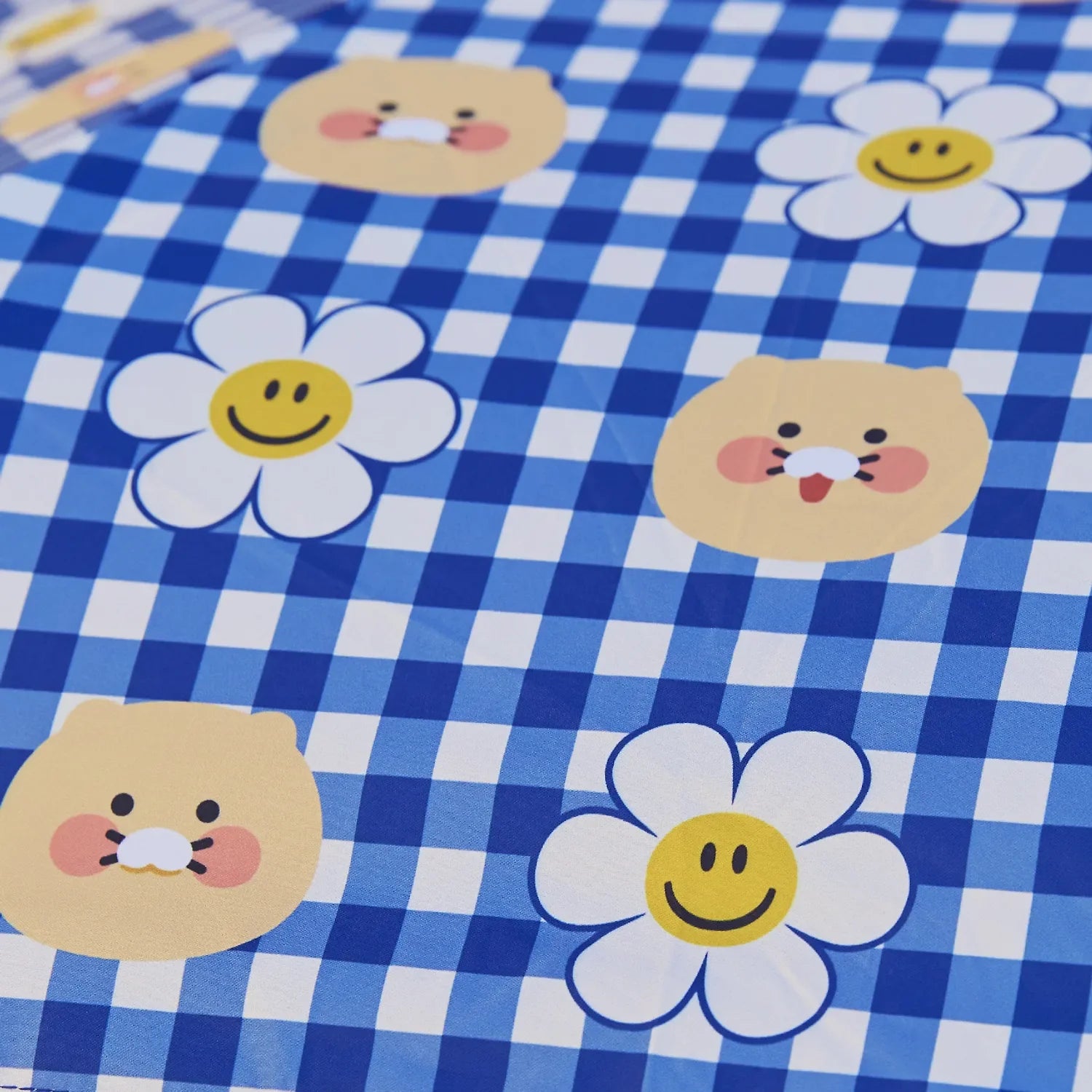 WiggleWiggle x Kakao Friends 3-Fold Umbrella Chunsik Gingham