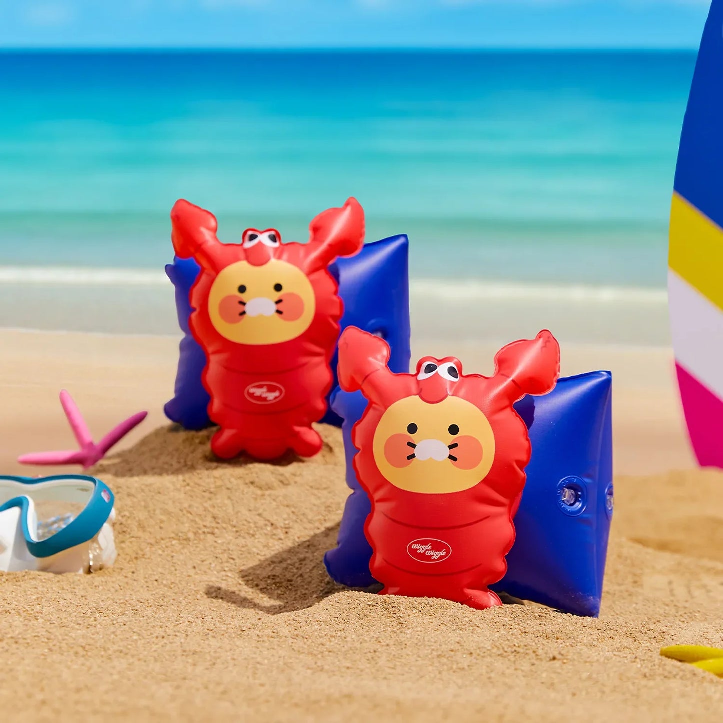 Wiggle Wiggle x Kakao Friends Arm Float Chunsik Lobster Edition