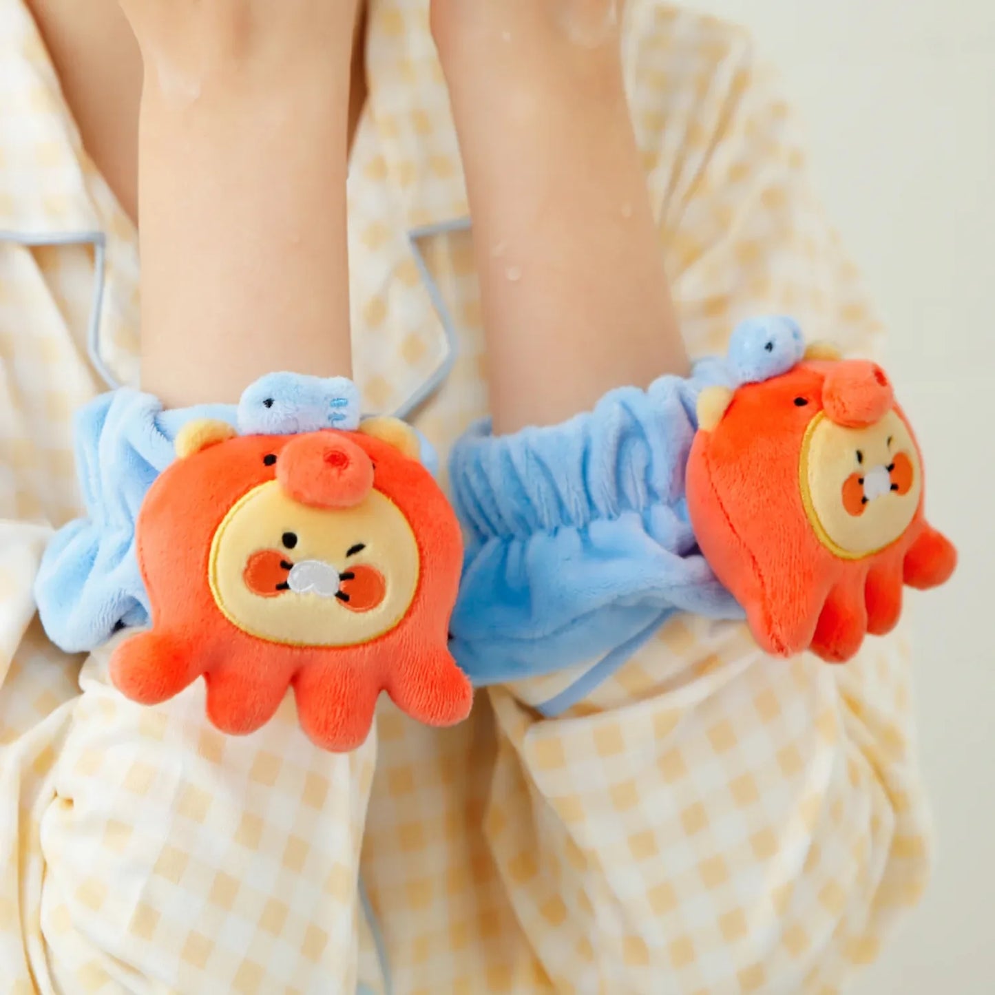 [KAKAO FRIENDS] choonsik octopus wrist face wash band