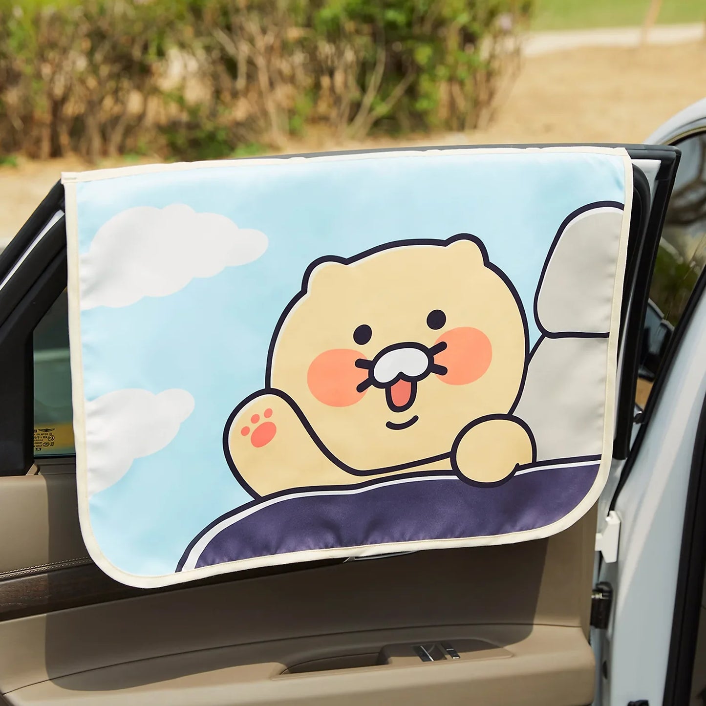 Kakao Friends Chunsik Car Curtain Single Piece