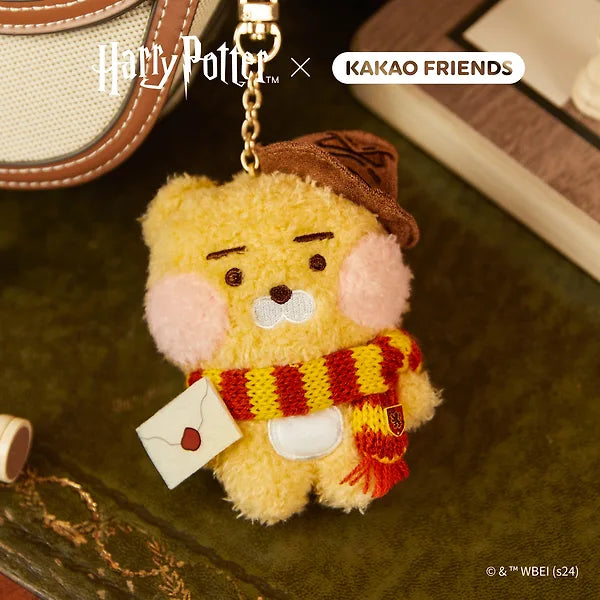 [KAKAO FRIENDS] harry potter x kakao friends fuzzy keyring doll