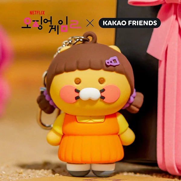 [KAKAO FRIENDS] netflix squid game x kakao friends choonsik led keyring