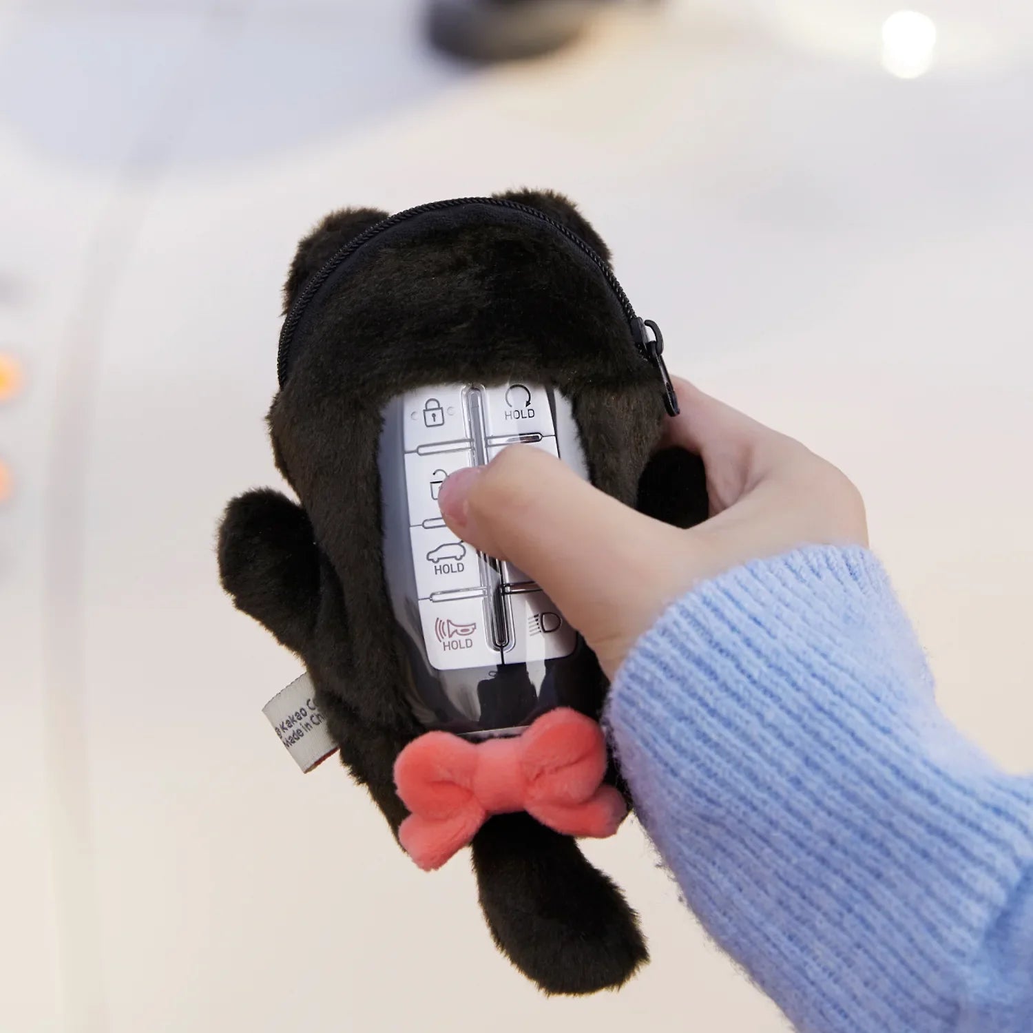 [KAKAO FRIENDS] meow meow plush smart key case