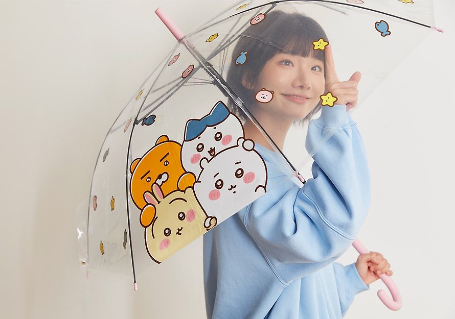 [KAKAO FRIENDS] Chiikawa X Kakao Friends Transparent Umbrella