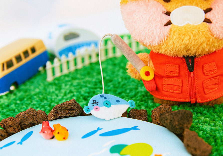 (OOTD) Plush Doll Outfit Fishing Costume Set