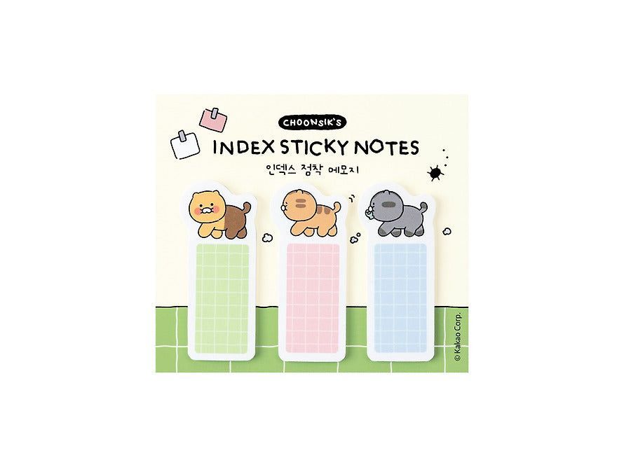 [KAKAO FRIENDS] choonsik ordinary index sticky notes