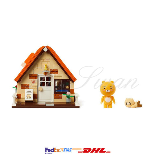 [KAKAO FRIENDS] Brick figures Choonsik&Ryan house OFFICIAL MD