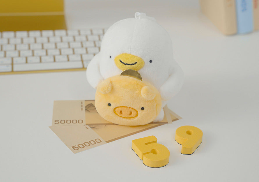 [KAKAO FRIENDS] agiyogu doll keyring