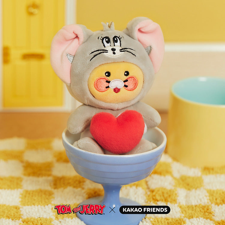 [KAKAO FRIENDS] Tom and Jerry X Kakao Friends keyring doll OFFICIAL MD