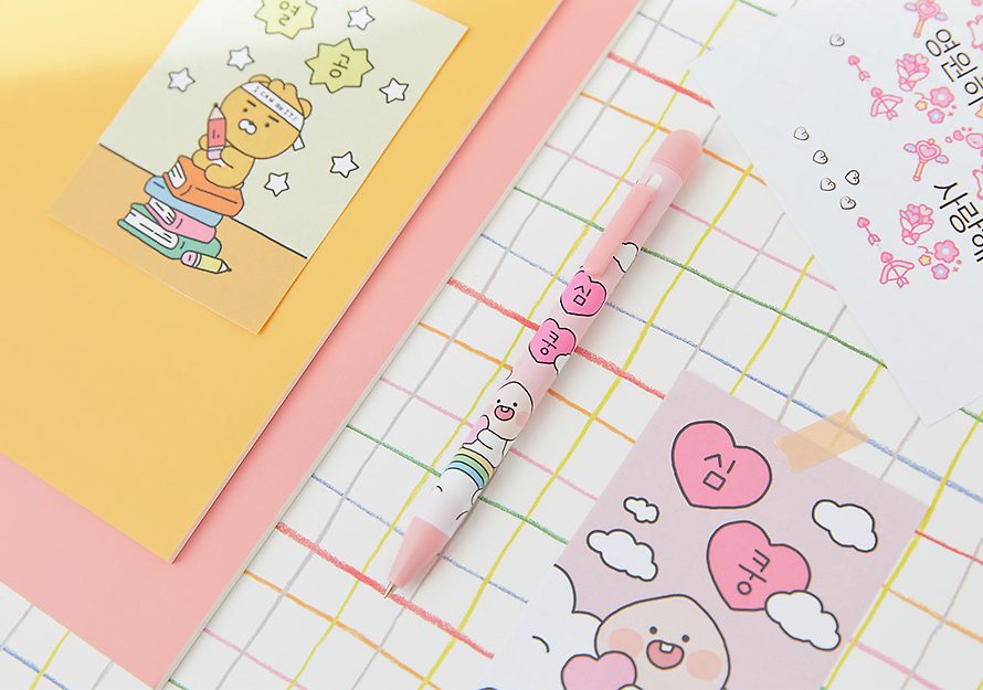 [KAKAO FRIENDS] Stamp pen Apeach Ryan OFFICIAL MD