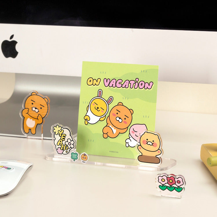 [KAKAO FRIENDS] 2025 acrylic tabletop calendar yellow