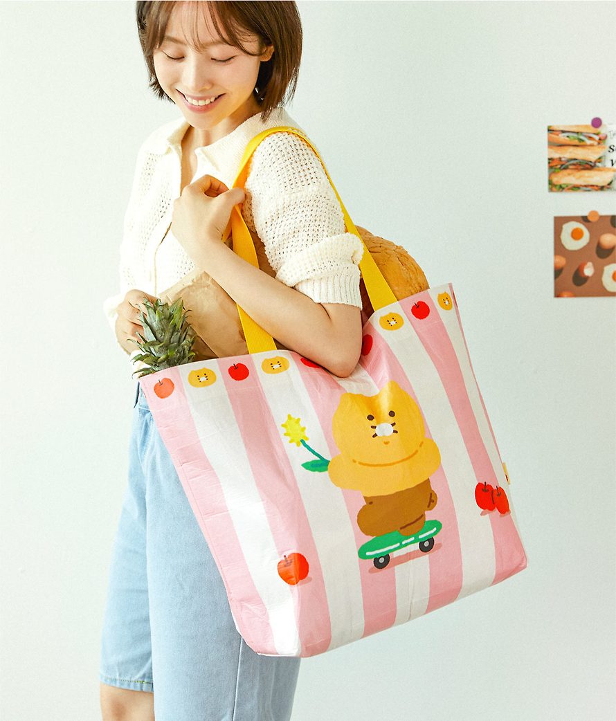 [KAKAO FRIENDS] Reusable Bag M/L Choonsik OFFICIAL MD