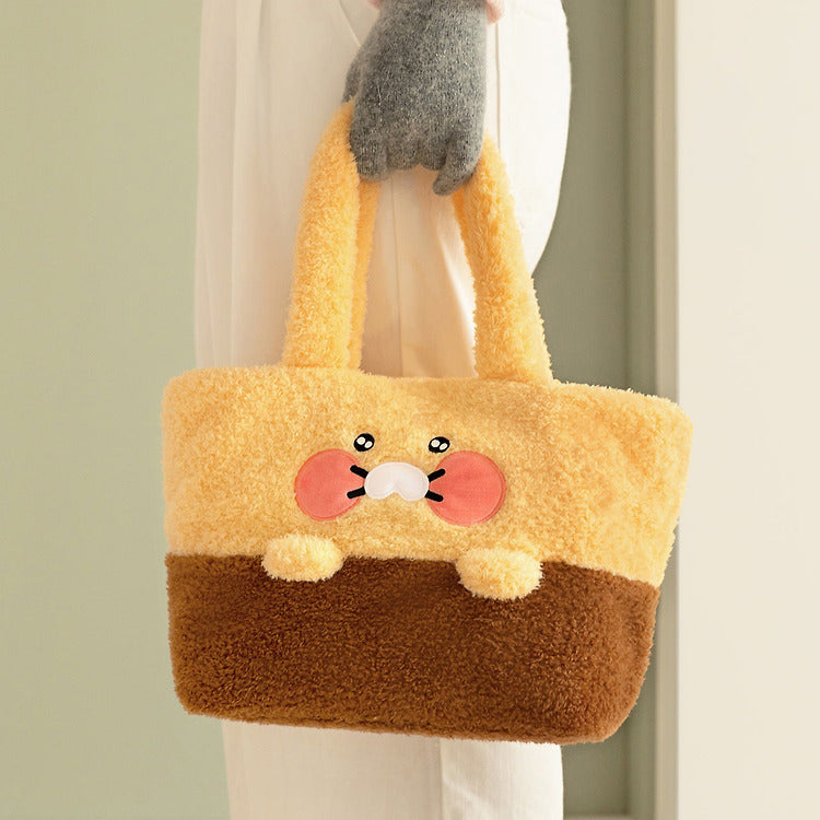 [KAKAO FRIENDS] Chunsik's boucle tote bag OFFICIAL MD