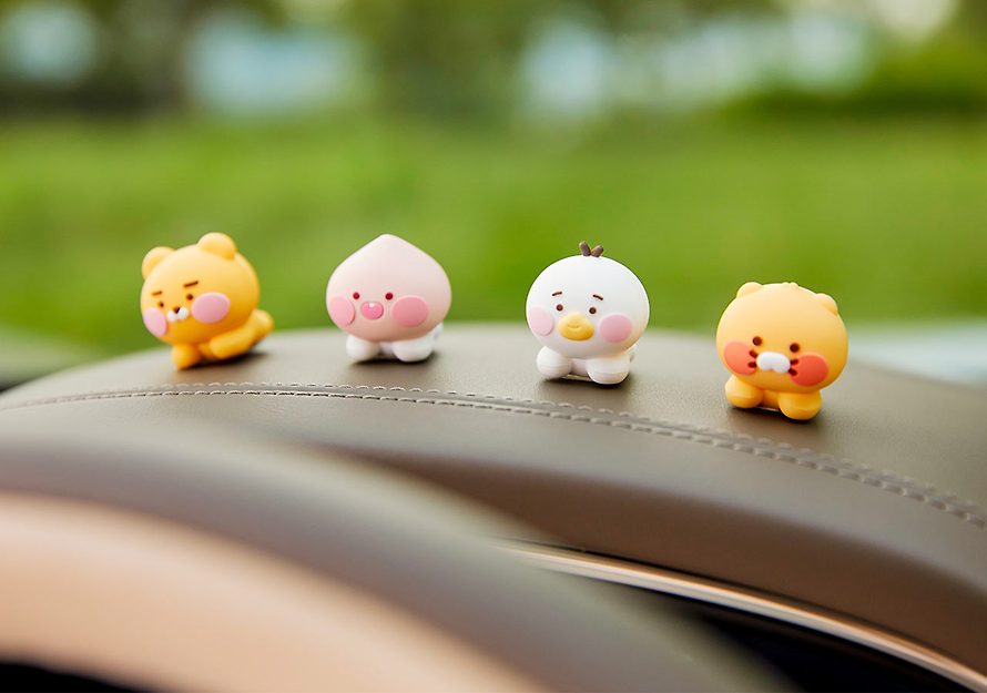 [KAKAO FRIENDS] Figure set for vehicles OFFICIAL MD