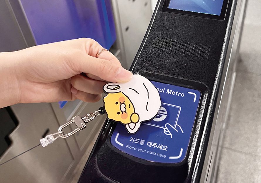 [KAKAO FRIENDS] Touch Payment/Transport Smart Keyring OFFICIAL MD