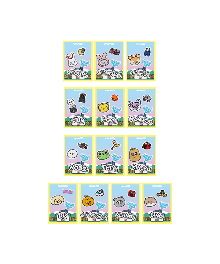 [SEVENTEEN] Nana's Guesthouse Official Member Item Collection