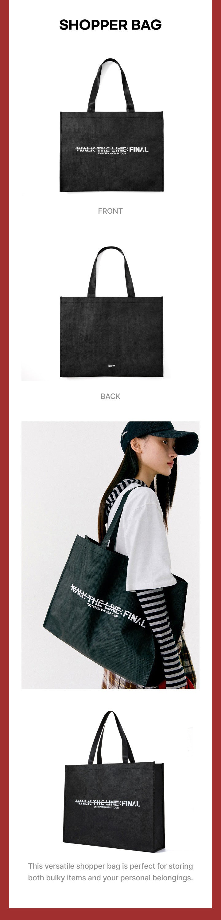 [ENHYPEN]  WORLD TOUR WALK THE LINE : FINAL Official MD.