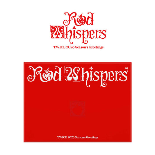 [TWICE]2026 SEASON'S GREETINGS [RED WHISPERS]