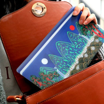 [KOREAN MUSEUM LIFE] folk painting mini l-holder file