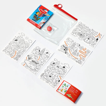 [KOREAN MUSEUM LIFE] coloring card gyoungju